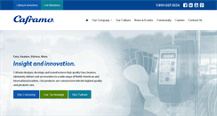 Desktop Screenshot of caframo.com